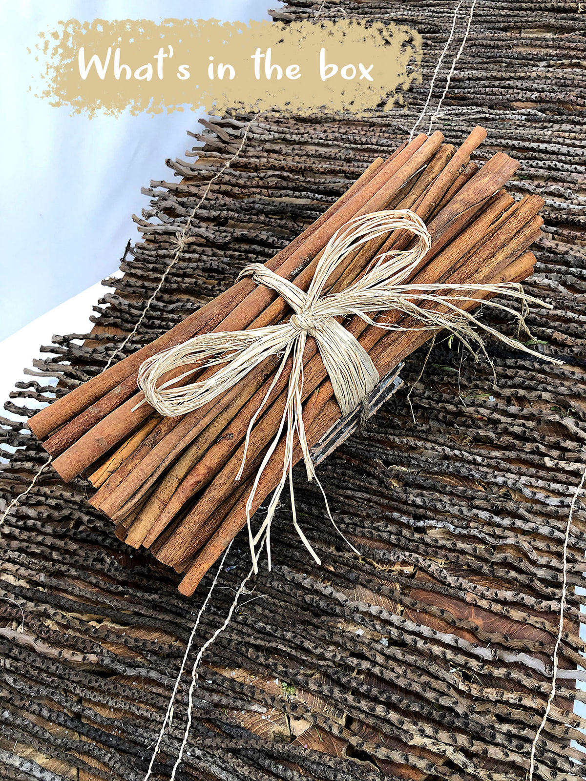 Dried Natural &quot;Cinnamon&quot; 20cm in a 1kg bag